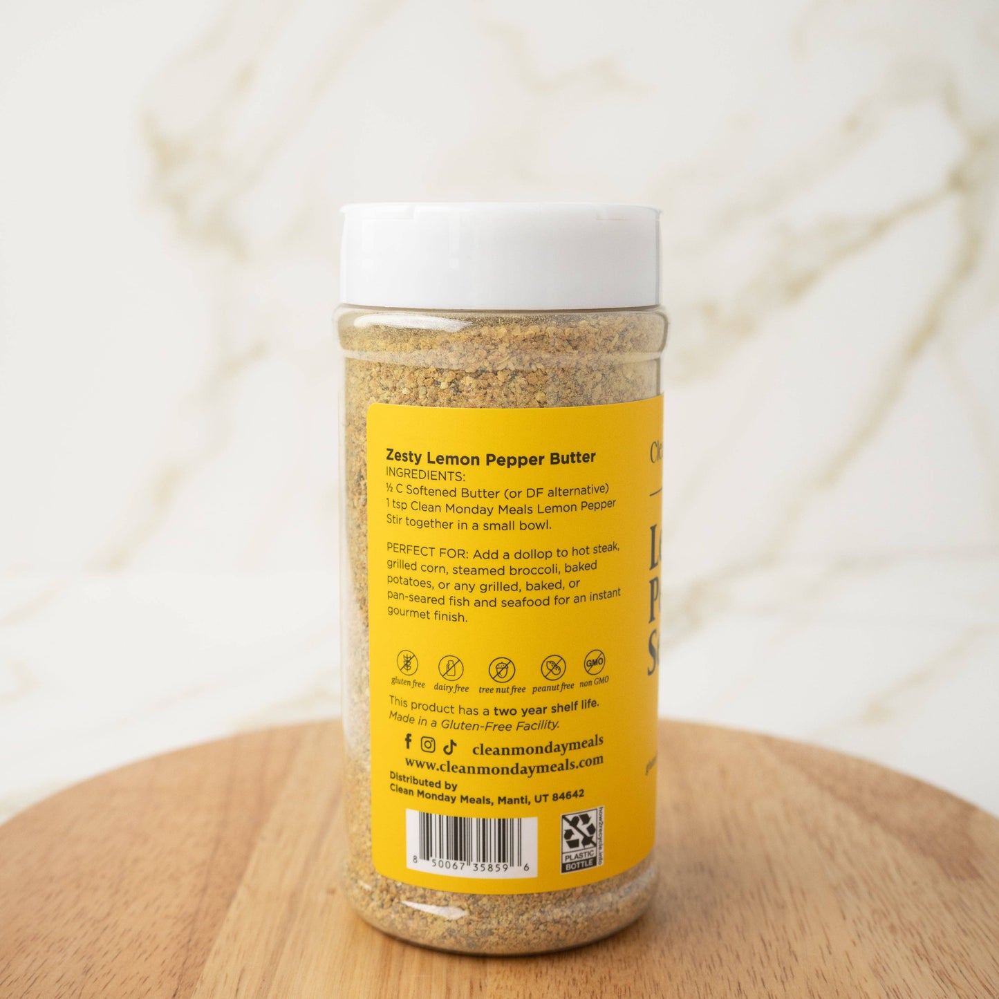 Lemon Pepper Seasoning: Standard-8oz