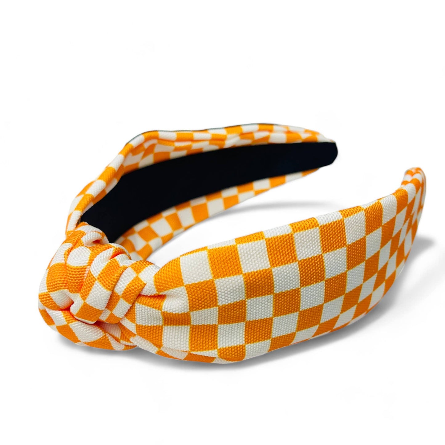 Game Day Checkered Headbands : Red/black