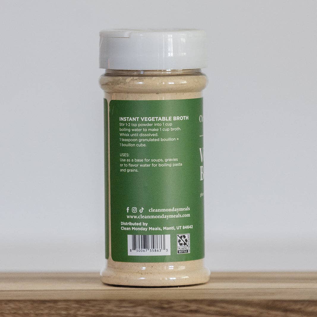 Vegetable Bouillon: 6 oz Standard