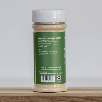 Vegetable Bouillon: 6 oz Standard