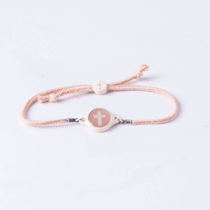 Tap To Pray® Survivor Series Bracelet: Moss + Cross