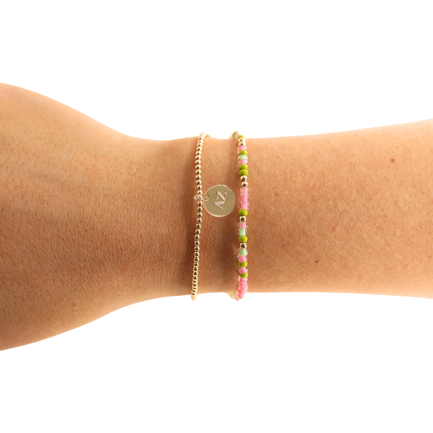 Delta Zeta Sprinkle Bracelet: Standard 6.75 inch