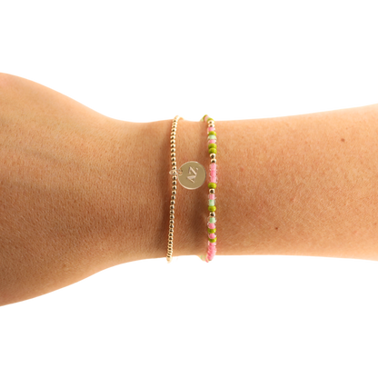 Delta Zeta Sprinkle Bracelet: Standard 6.75 inch