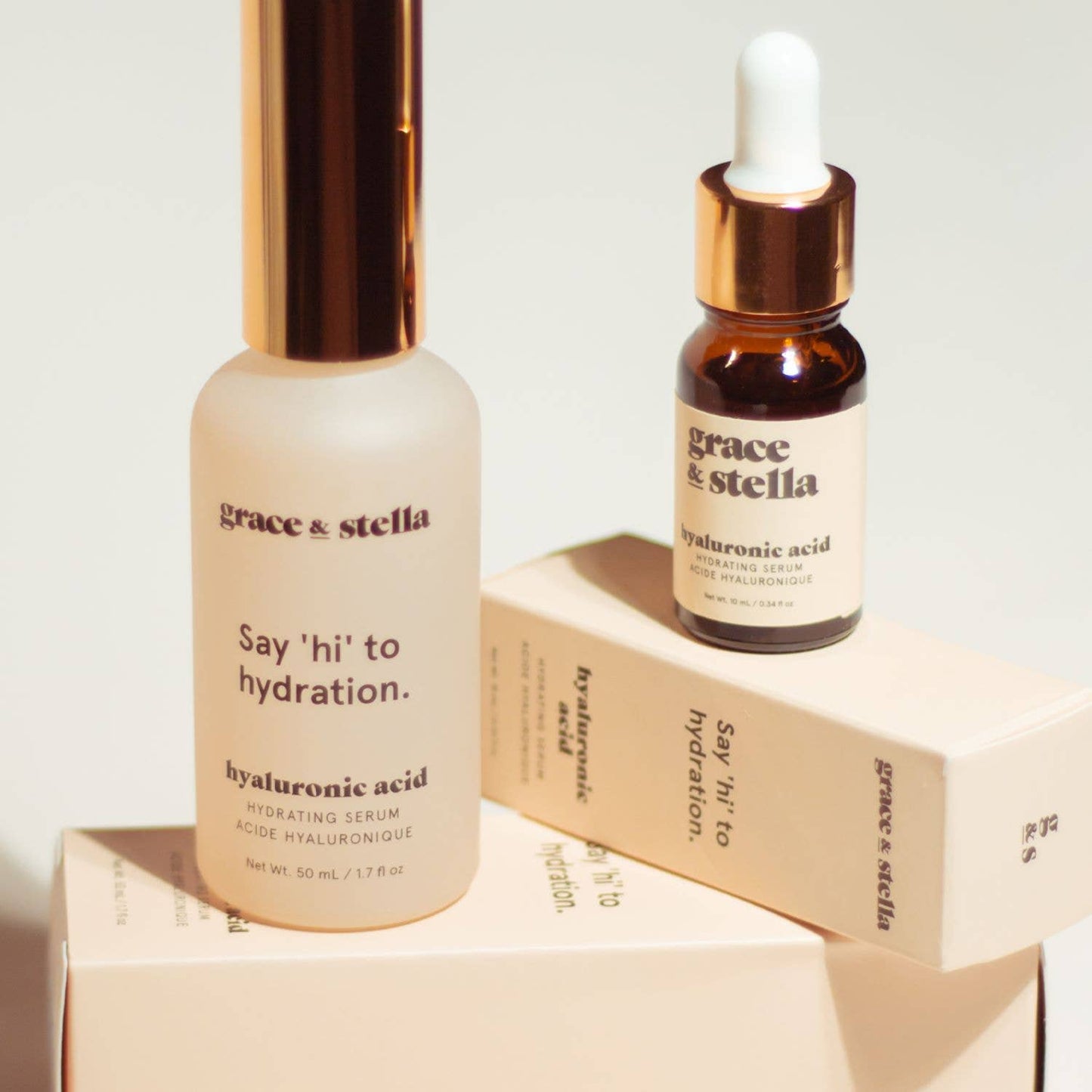Hyaluronic Acid Serum: 50 mL (1.7 fl oz)