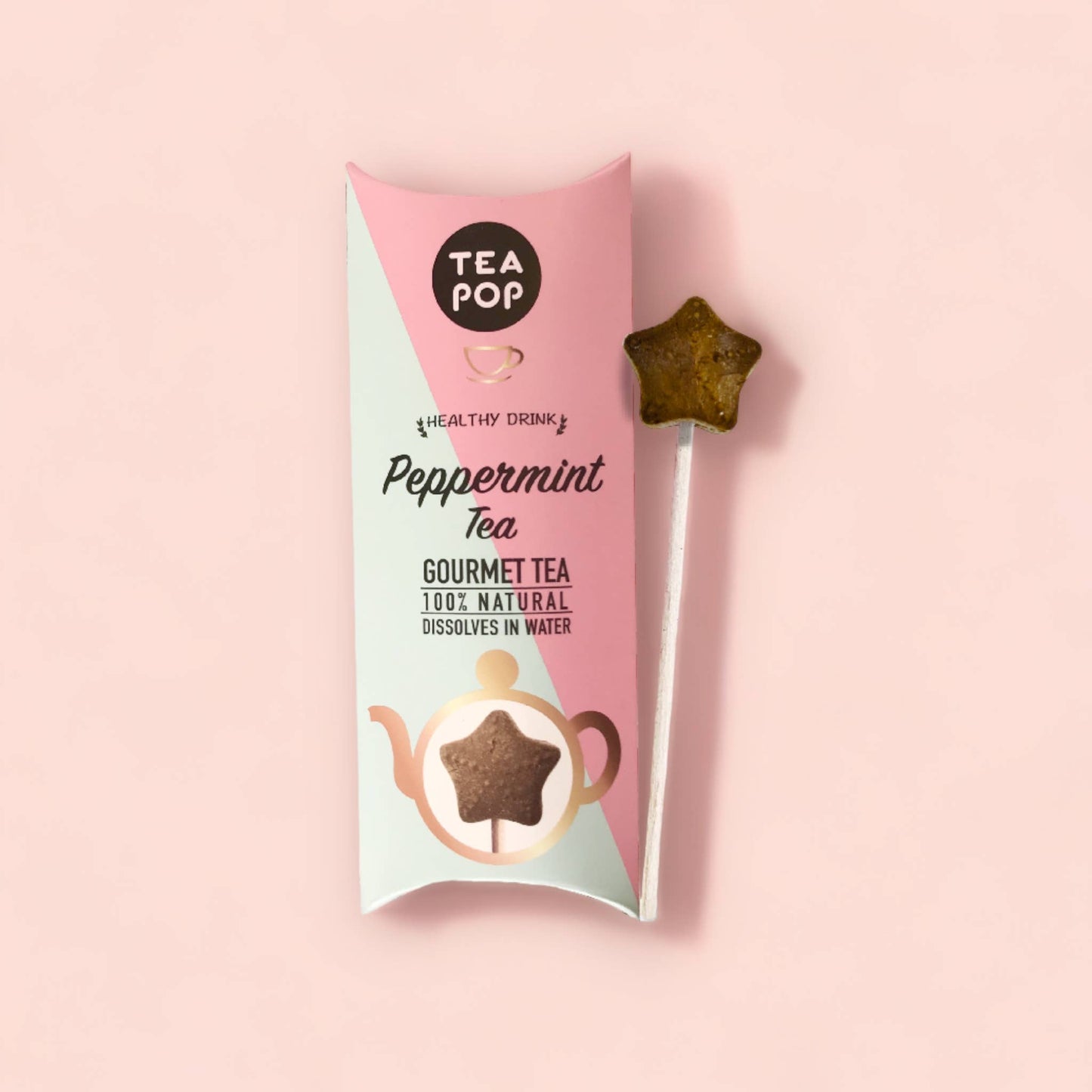 Peppermint Gourmet TEA on-a-stick