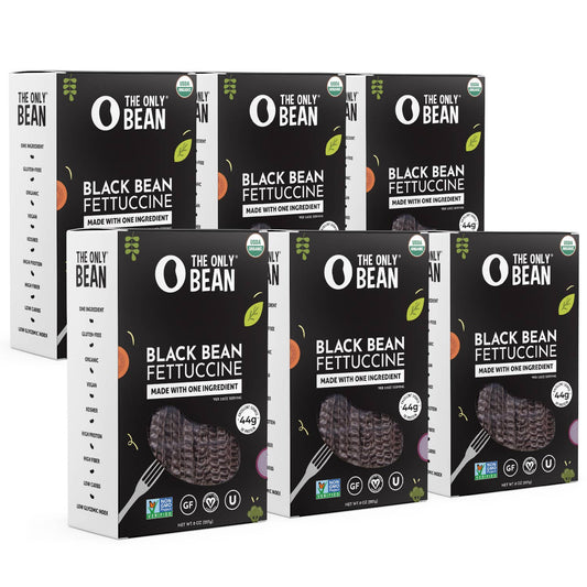Organic Black Bean Fettuccine - Gluten Free Pasta