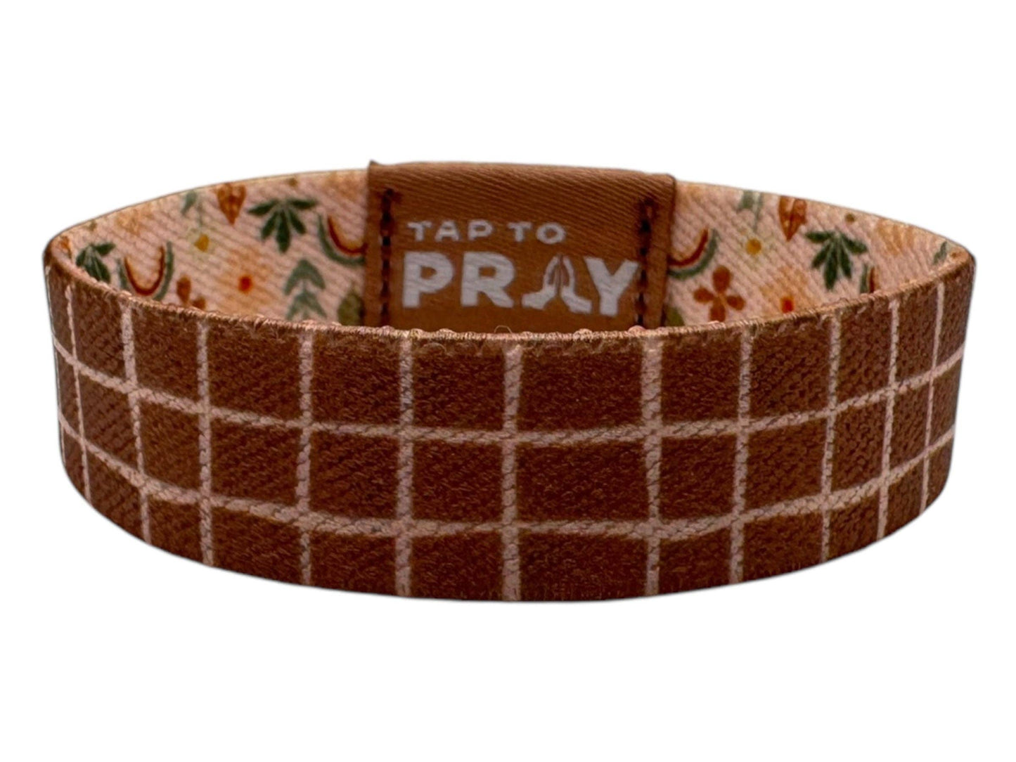 Tap To Pray™ Wristbands - Prairie &  Plaid: X-Small