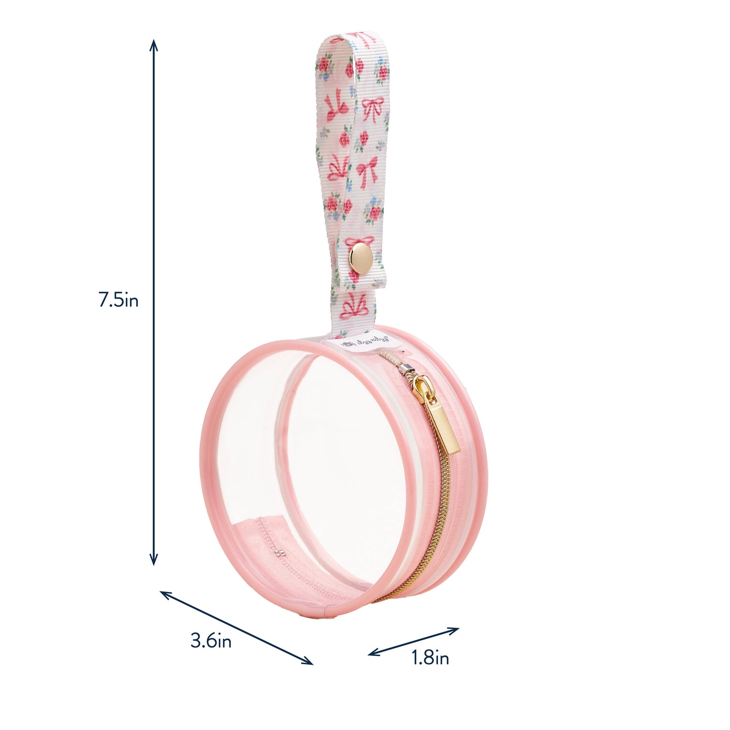 Paci Case - Ribbons & Roses