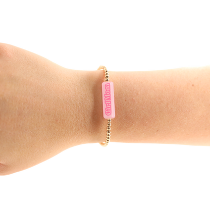 Girl Mom Bracelet: Sprinkle / Standard 6.75 inch