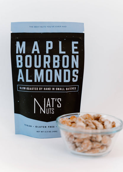 Maple Bourbon Almonds | Gourmet Roasted Nuts