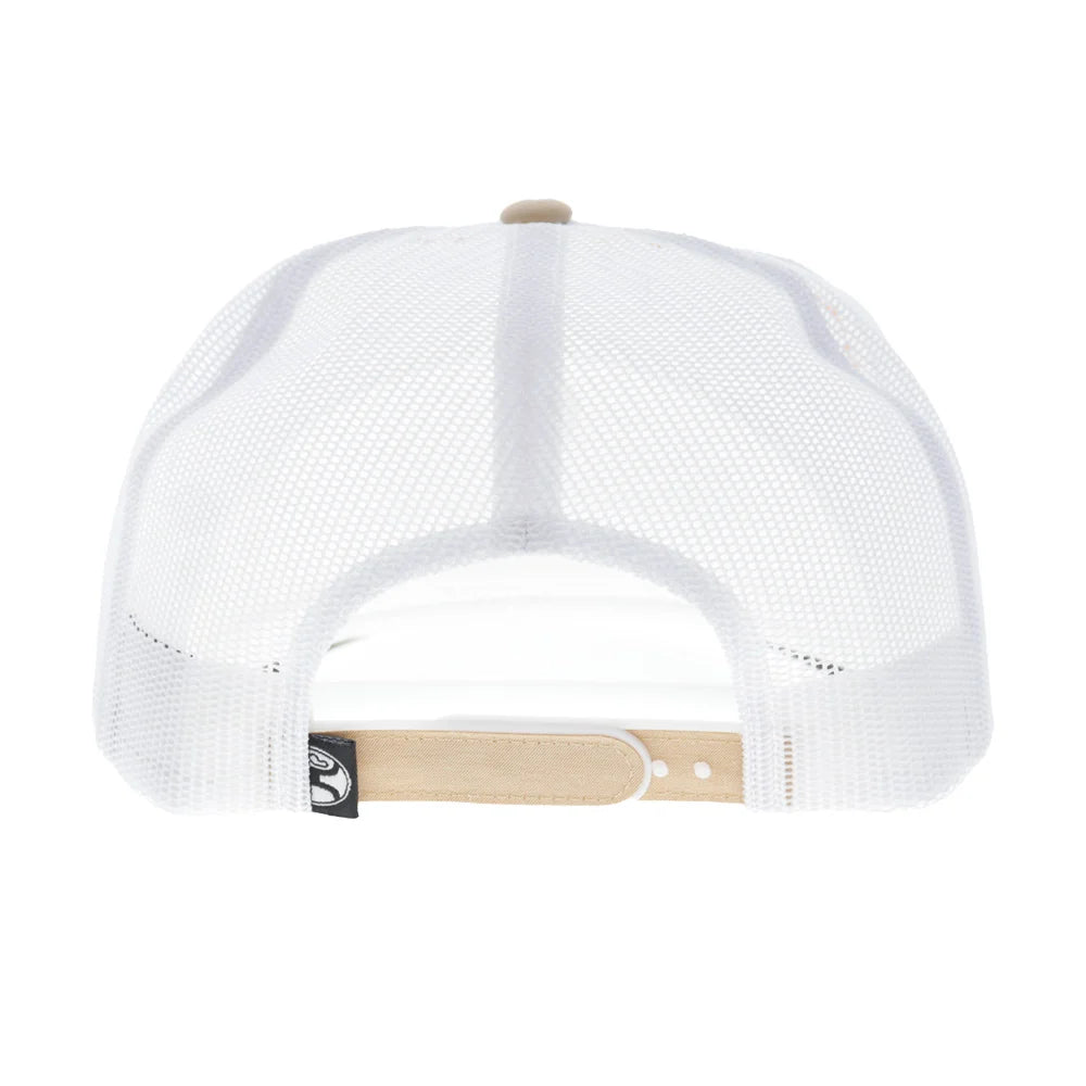 Hooey Men’s Rank Stock Trucker Hat - White/Tan