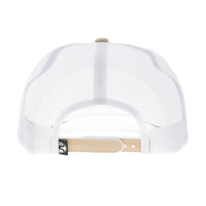 Hooey Men’s Rank Stock Trucker Hat - White/Tan