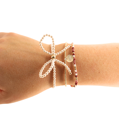 Alpha Phi Sprinkle Bracelet: Standard 6.75 inch