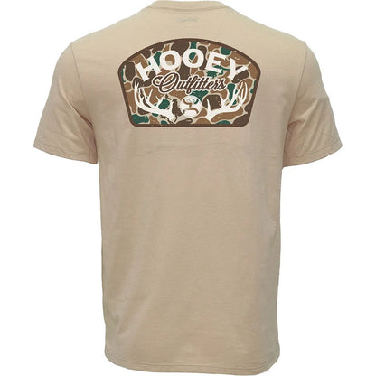 Hooey Outfitters Youth Camo Antler Logo Tee