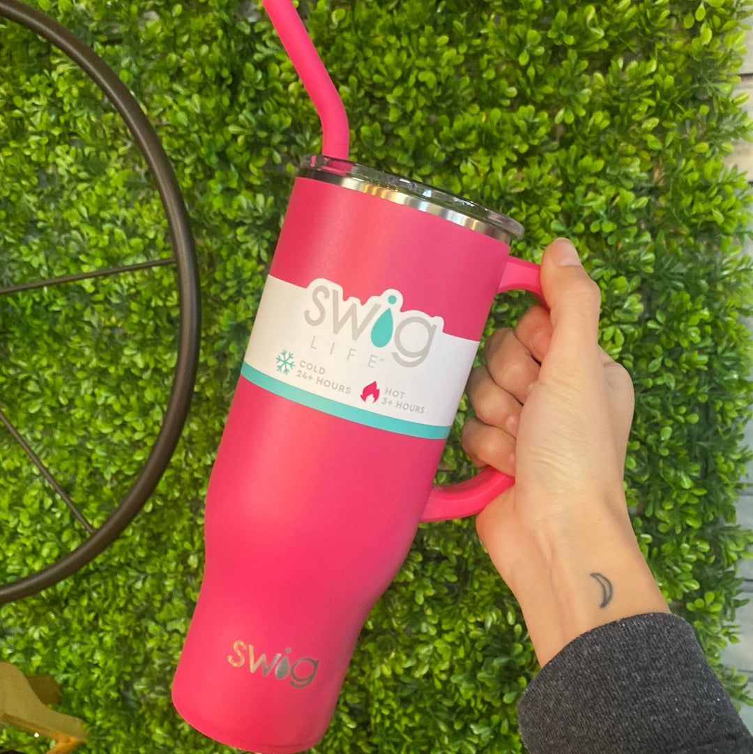 30oz Swig Mega Mug Hot Pink