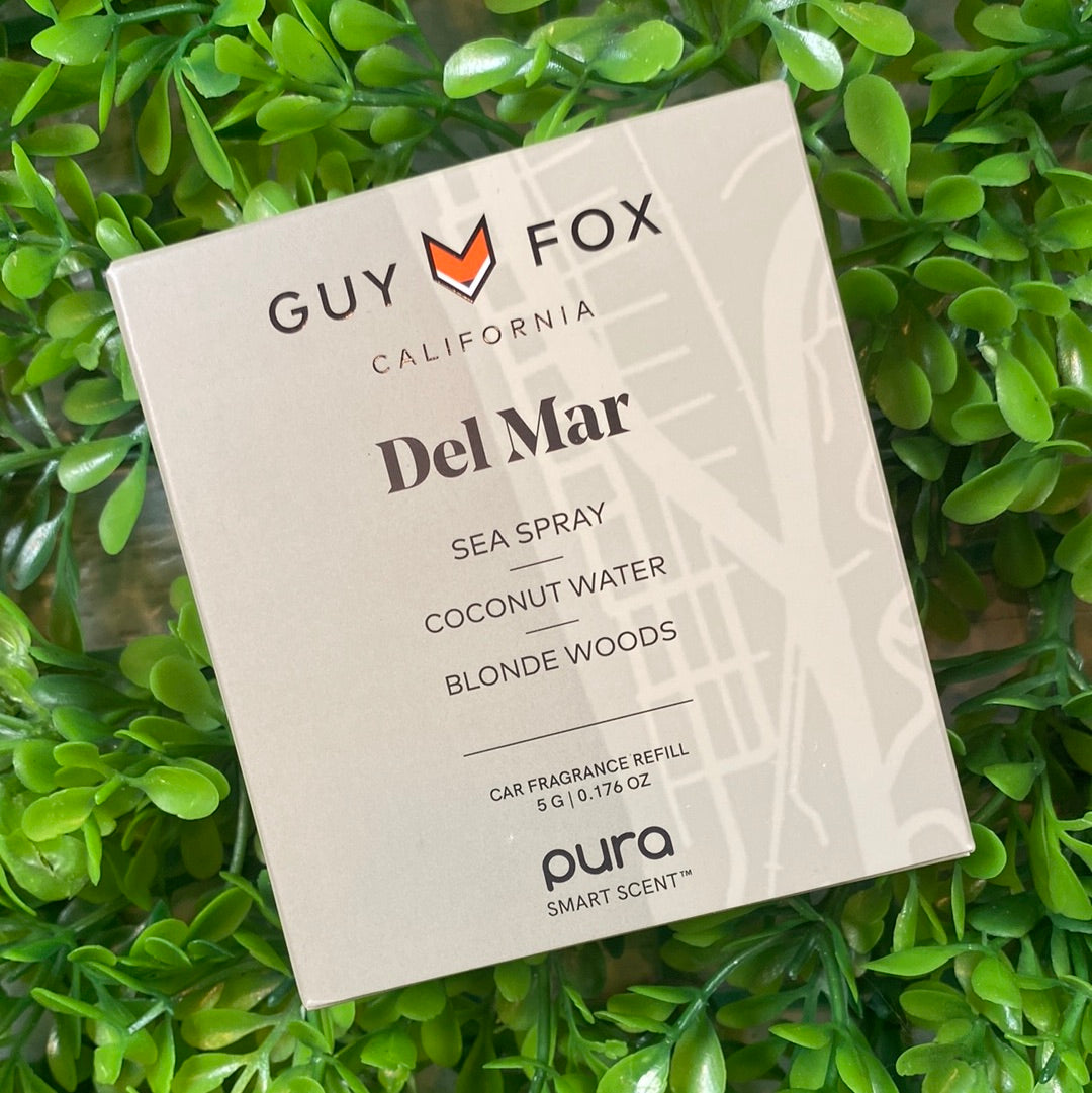 Pura Car Fragrance Refill Guy Fox Del Mar