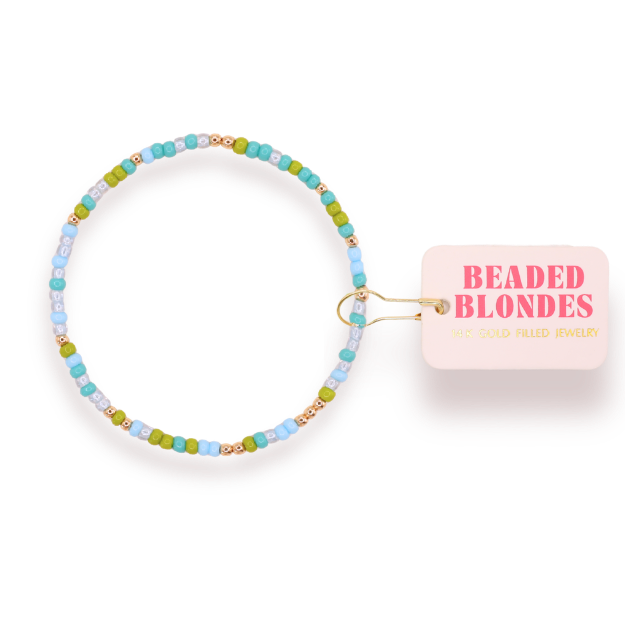 Capri Sprinkle Bracelet: Standard 6.75 inch