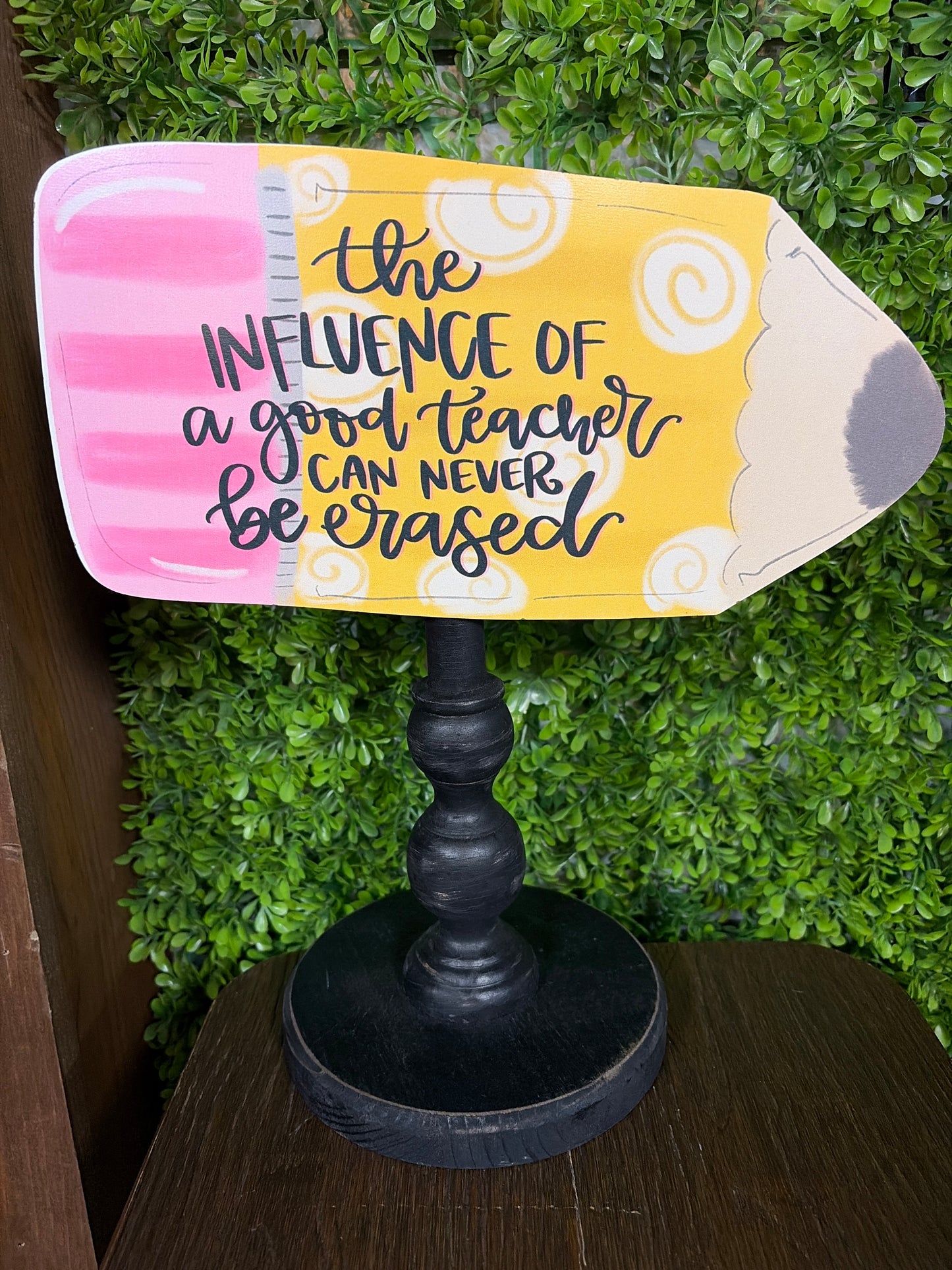 A Good Teacher Pencil Topper