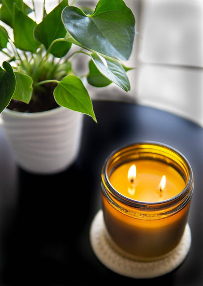 Raspberry Vanilla: 8oz Amber Jar