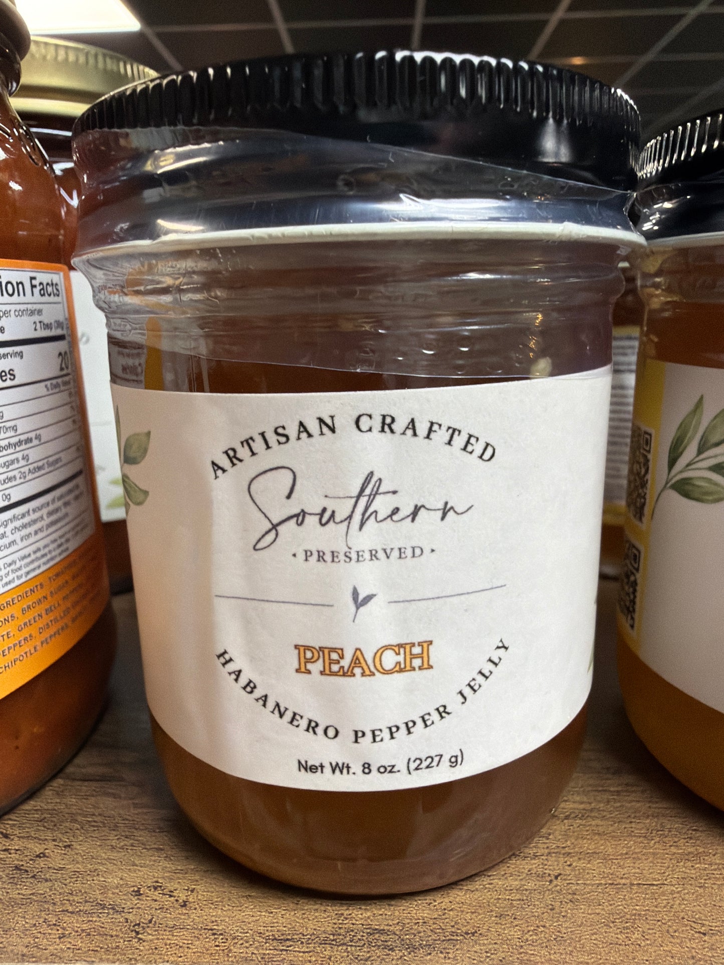 Peach Habanero Pepper Jelly