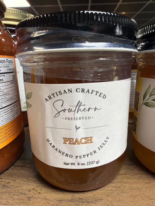 Peach Habanero Pepper Jelly