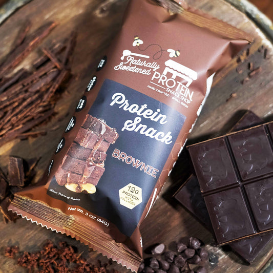 Honey Sweetened Chocolate Protein Brownie Bar