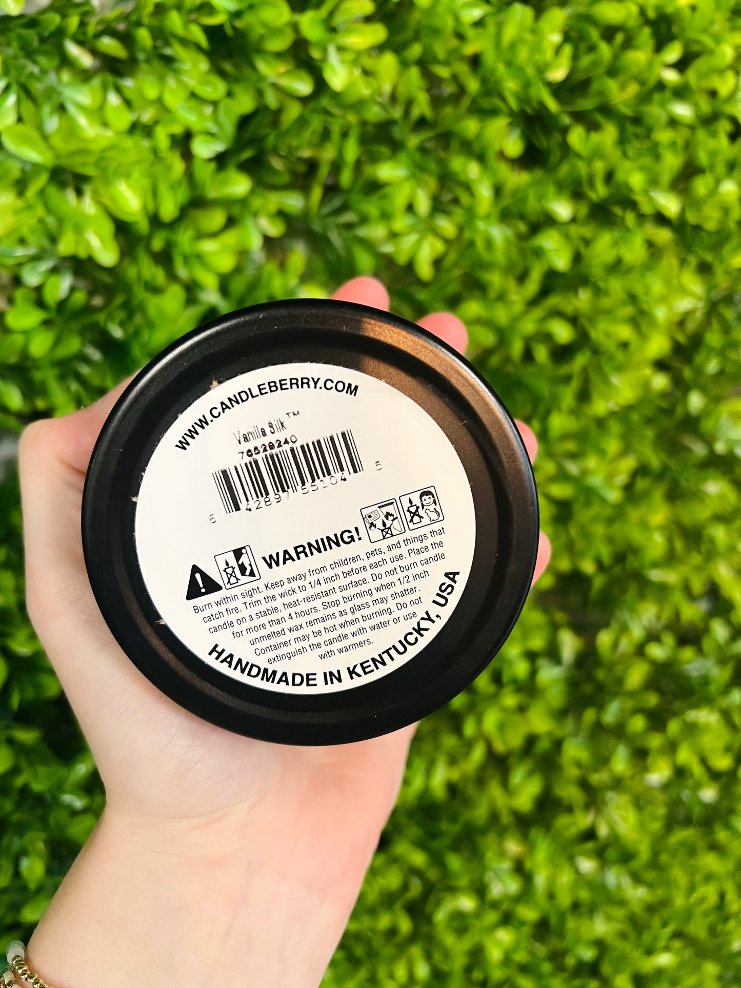 Candleberry Travel Tin - Vanilla Silk