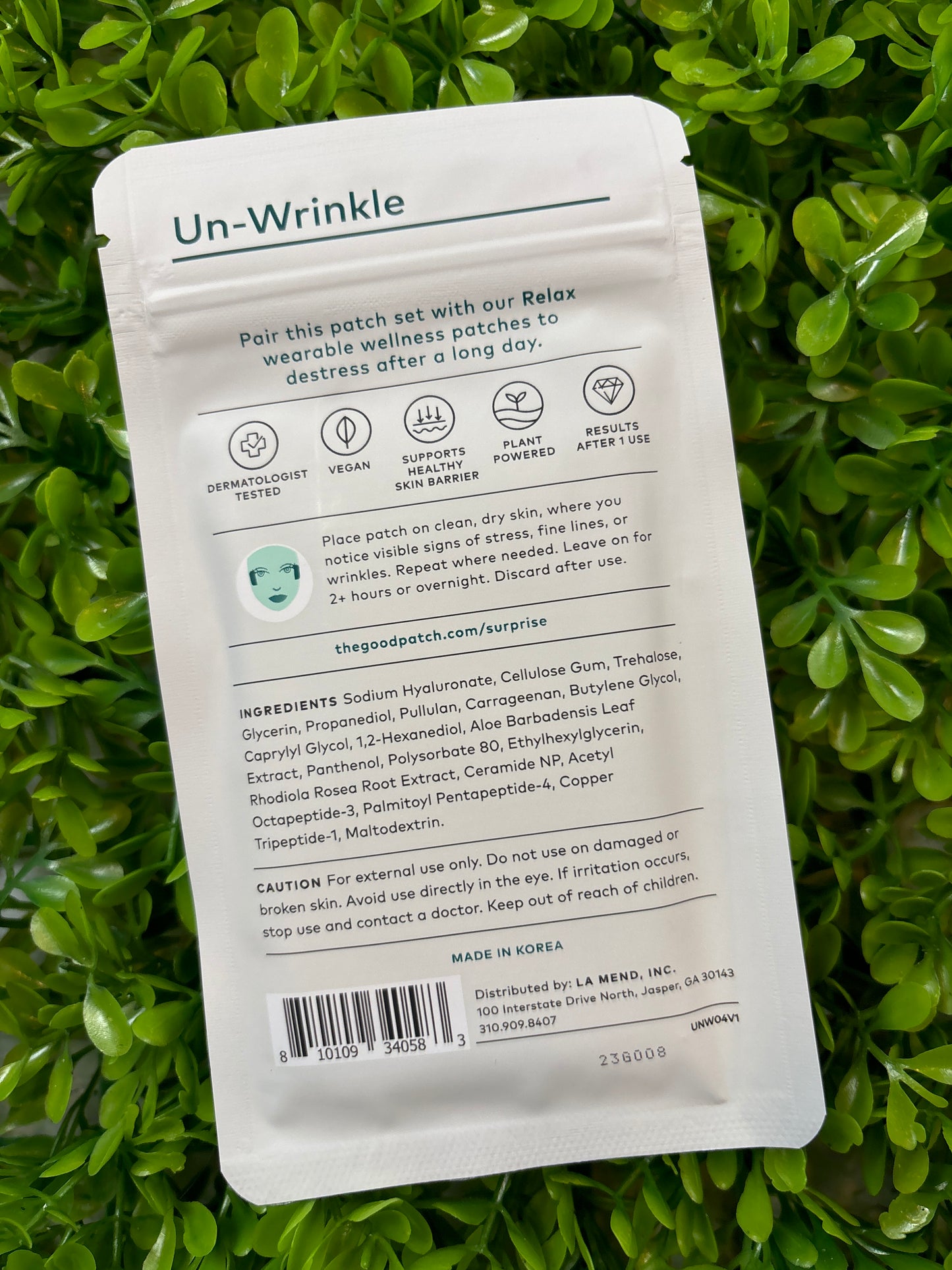 The Good Patch- Un-Wrinkle