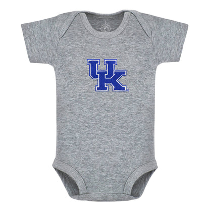 Kentucky Wildcats Infant Bodysuit: Embroidery: Oxford / 0-3 Months - Light Gray