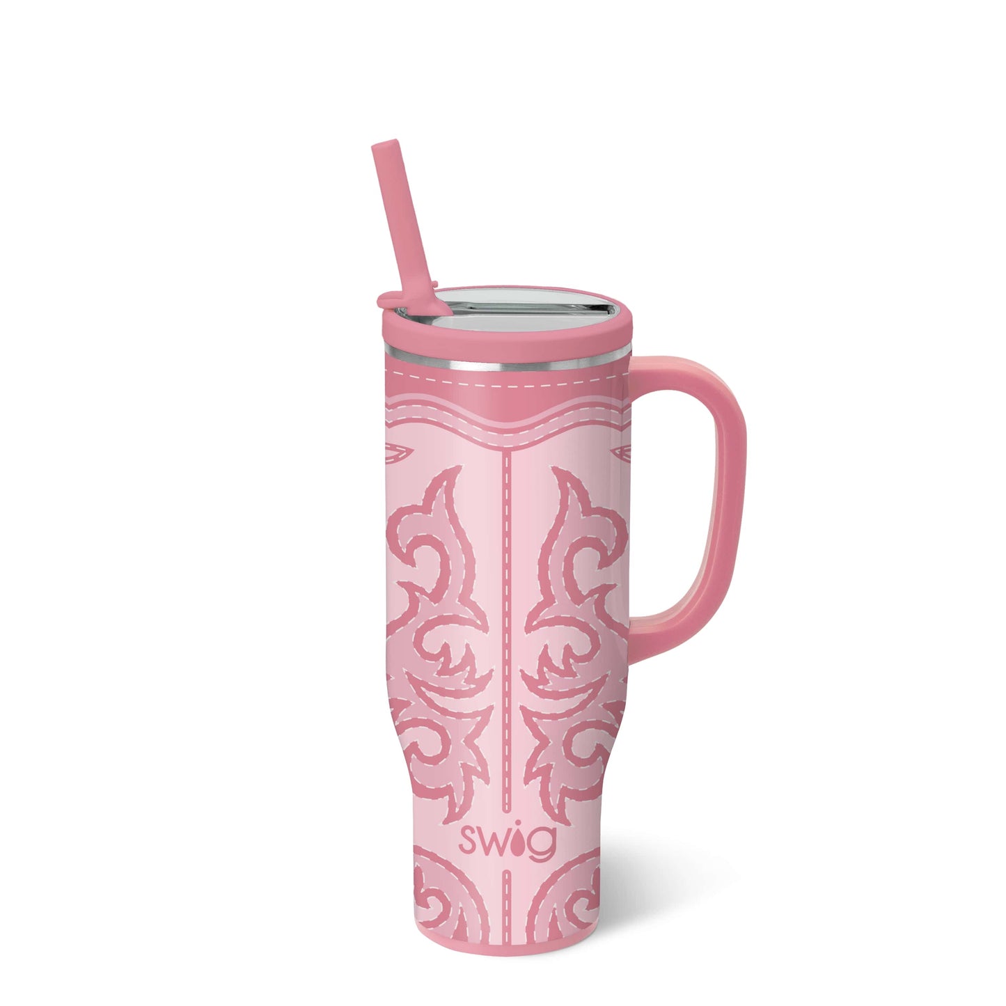 Boot Scootin’ Pink Swig Mega Mug 30oz