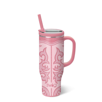 Boot Scootin’ Pink Swig Mega Mug 30oz