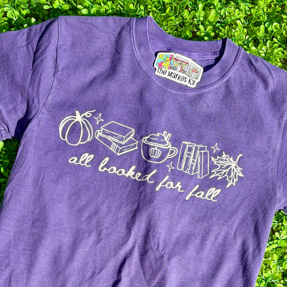 All Booked For Fall Comfort Colors Tees