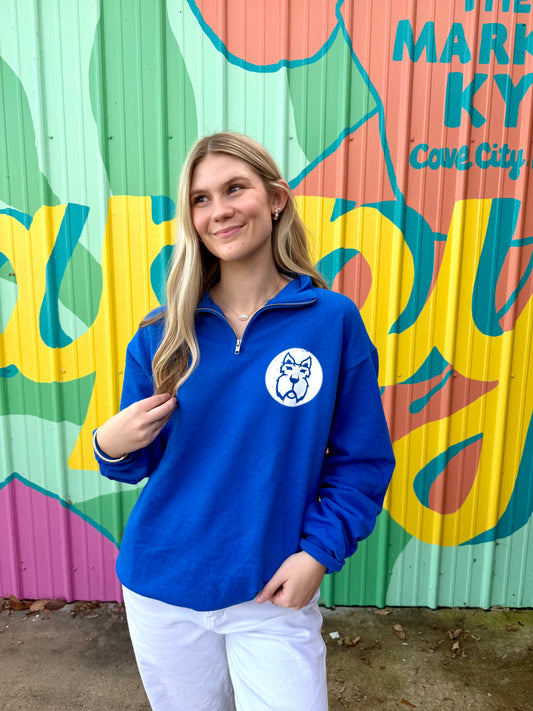 Glasgow Scotties 1/4-Zip School Spirit Pull Over