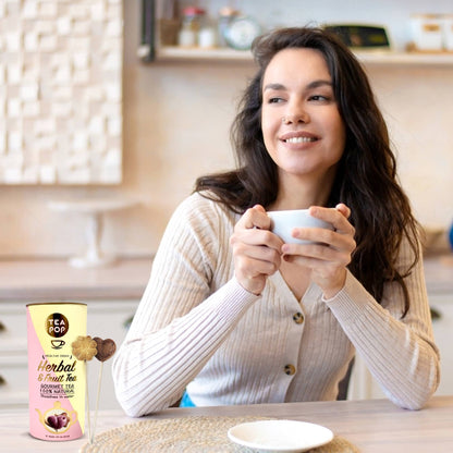 Herbal & Fruit Tea On-A-Stick!,100% Natural Crystallized Tea