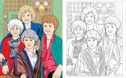 Golden Girls Color-by-Number by Editors of Thunder Bay Press: Flexibound; 192 pages / English