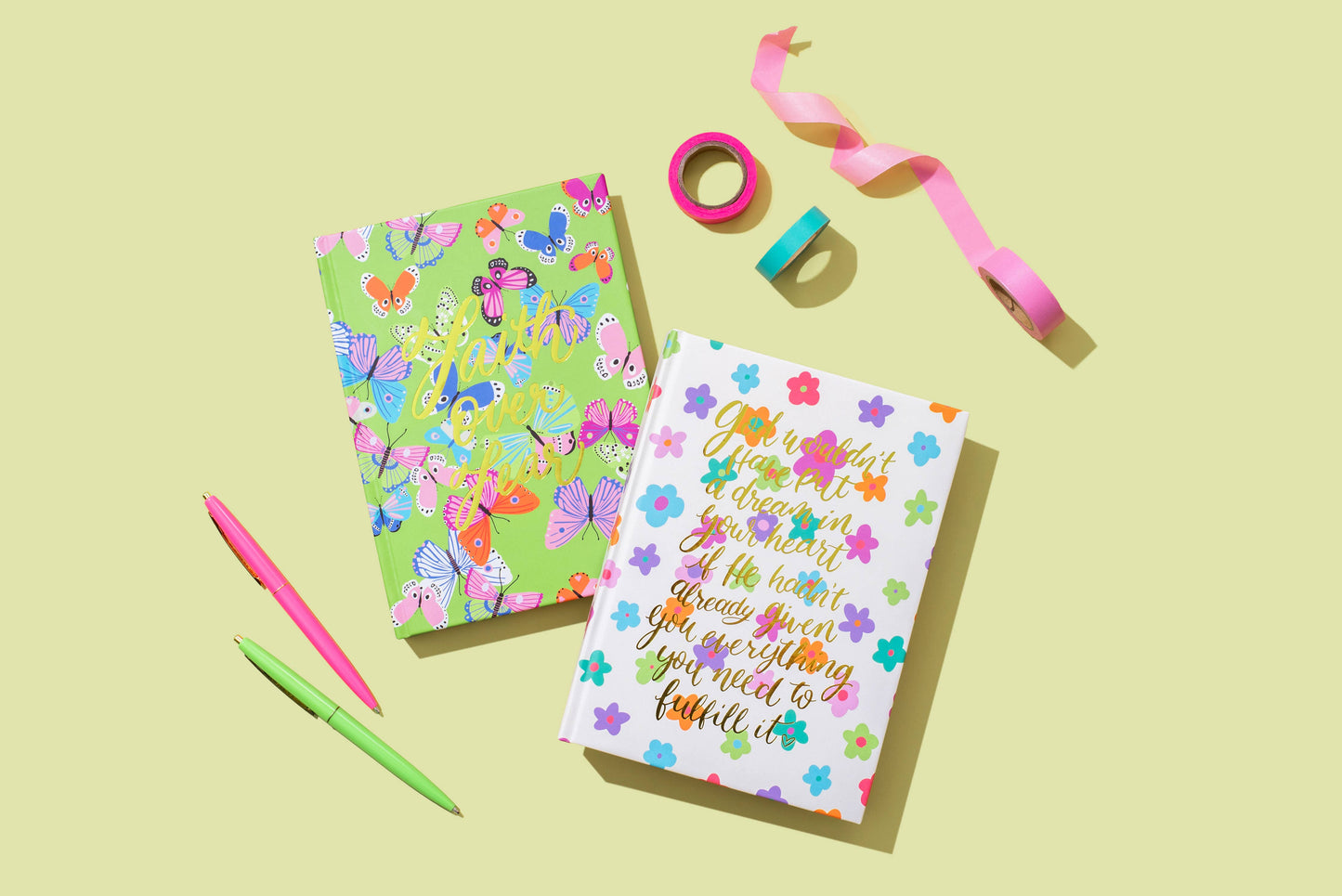 Hardcover Notebook - Spiritual - Floral