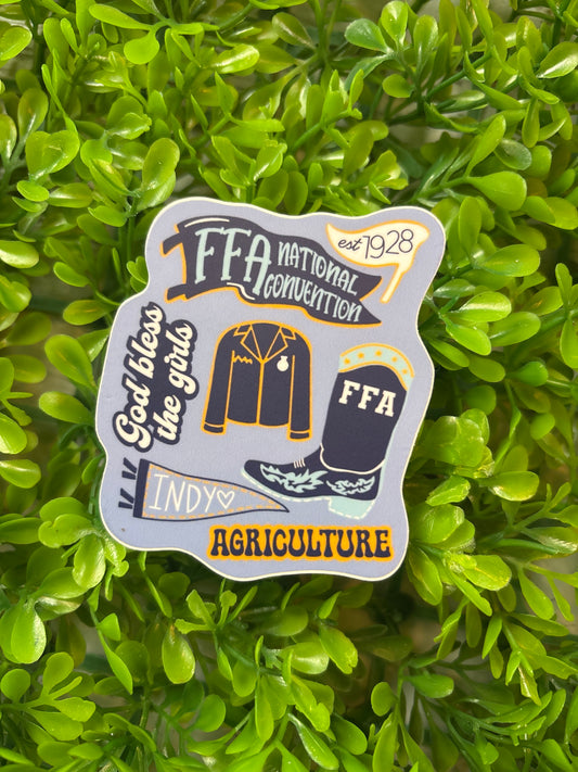FFA National Convention Collage Sticker