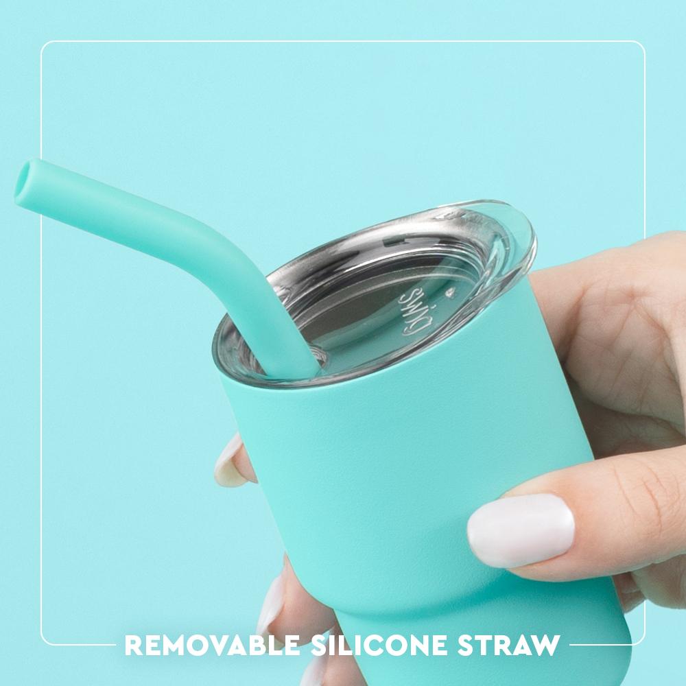 Saddle Stitch Cognac Swig Tiny Tumbler 2oz