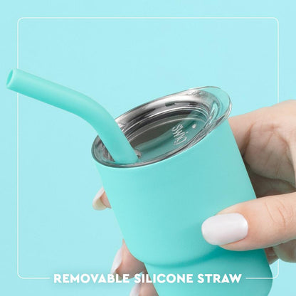 Saddle Stitch Cognac Swig Tiny Tumbler 2oz