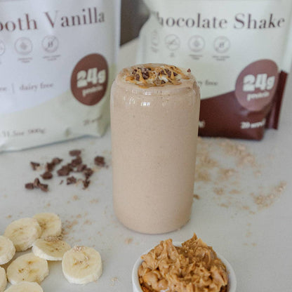Plant-Based Protein: Chocolate Shake / Single-Serving Stick Pack