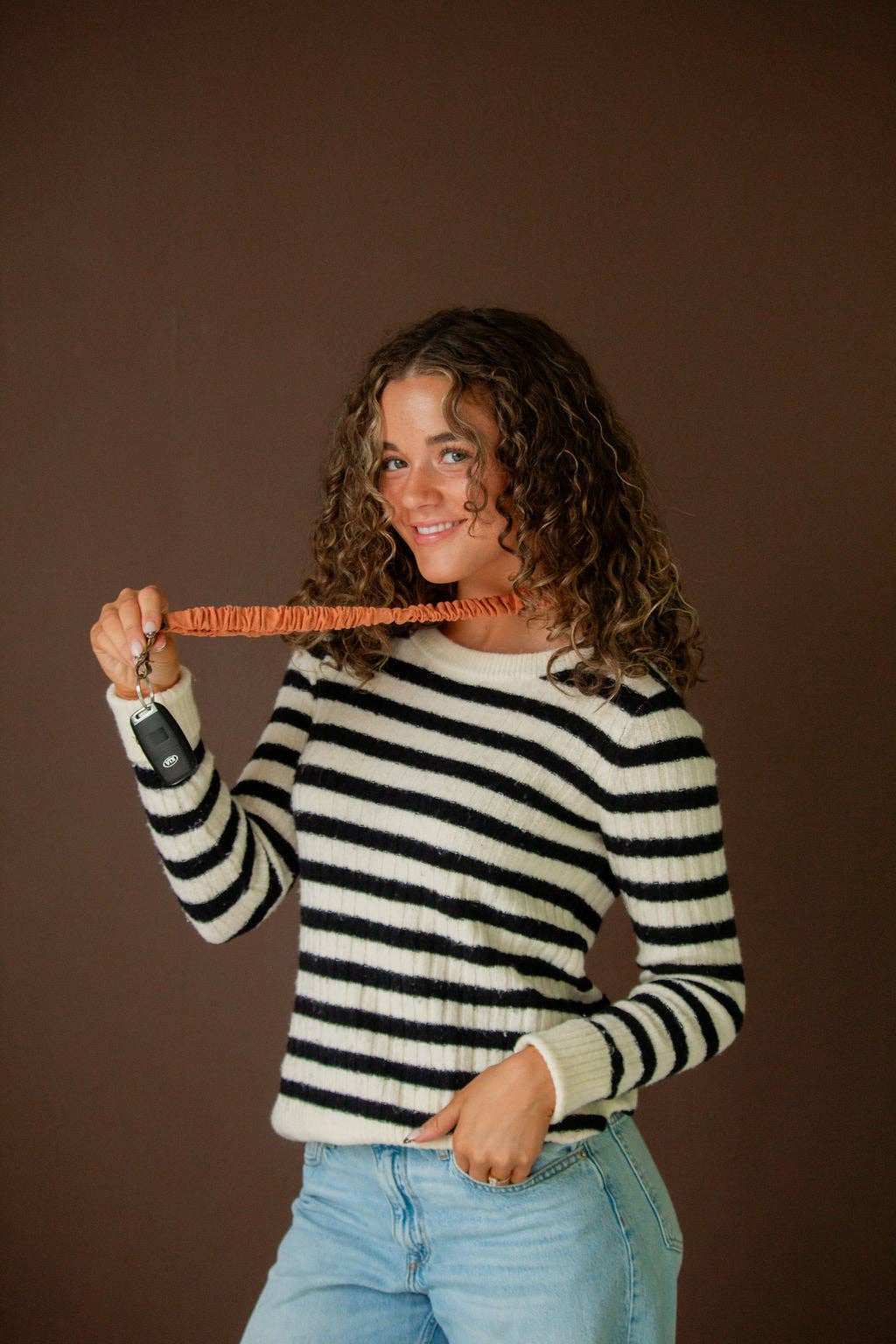 Pumpkin Spice Lanyard