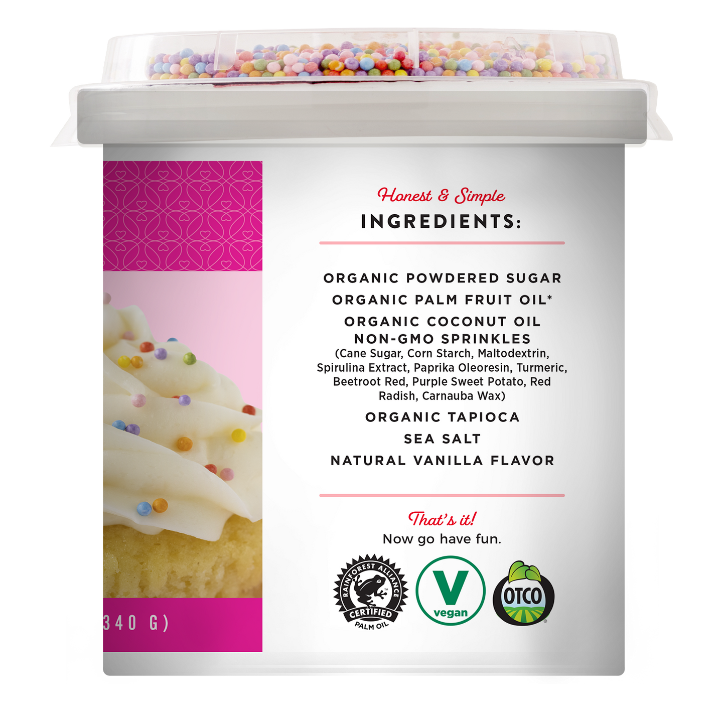 Confetti Pop Buttercream Frosting