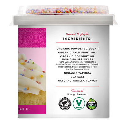 Confetti Pop Buttercream Frosting