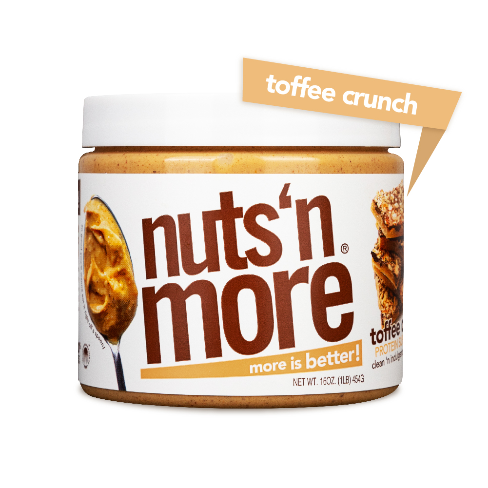 Toffee Crunch High Protein Peanut Butter Spread