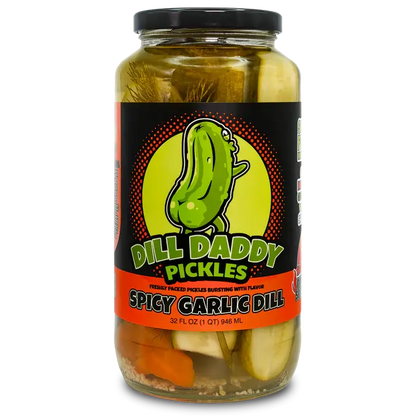 Spicy Garlic Dill - Pickle Spears (32 oz)