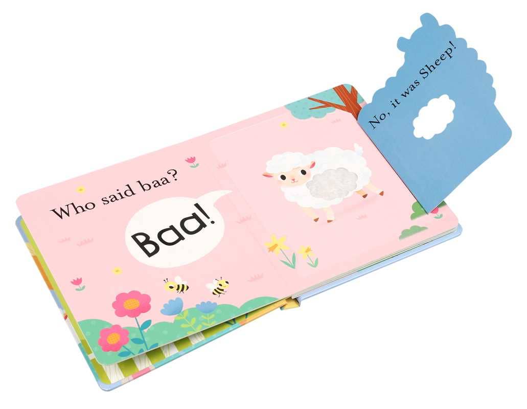 Who Said Moo? by: Board Books; 10 pages / English