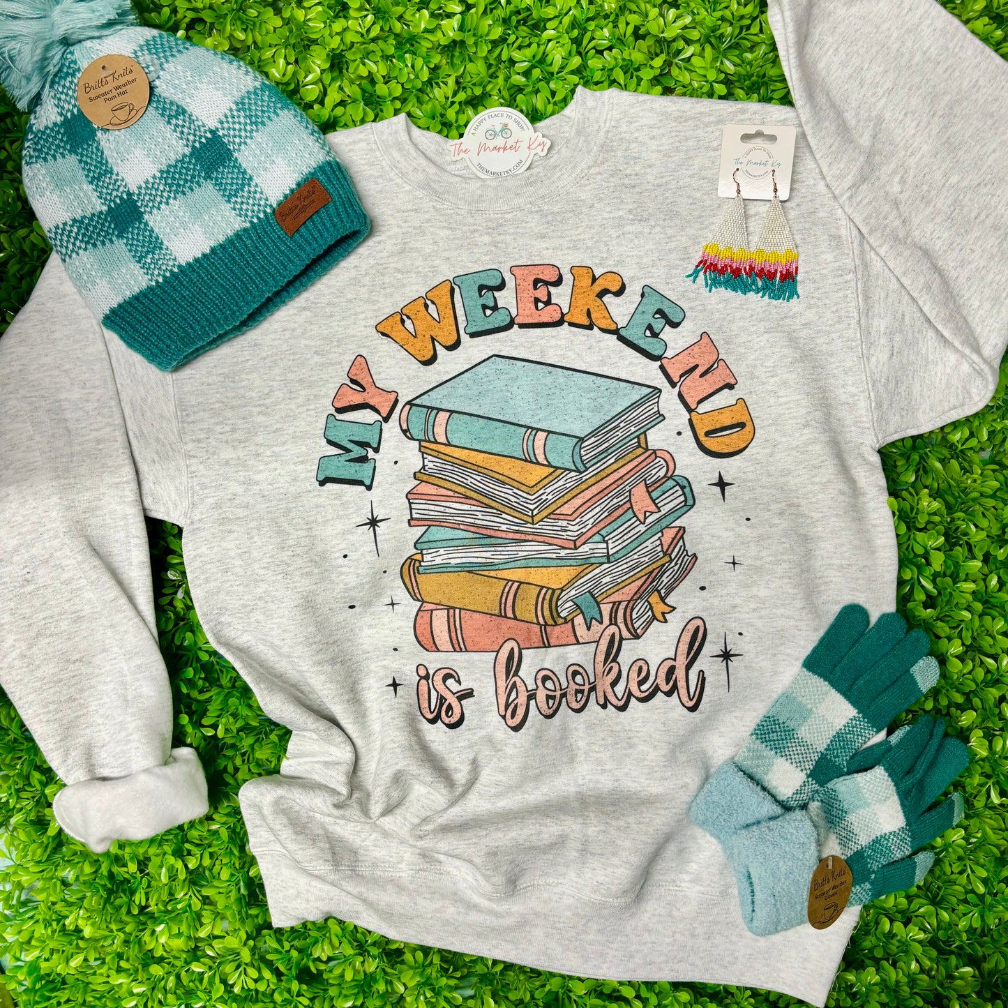 My Weekend is Booked Sweatshirt