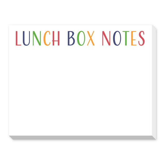 LUNCH BOX NOTES DITTIE NOTEPAD