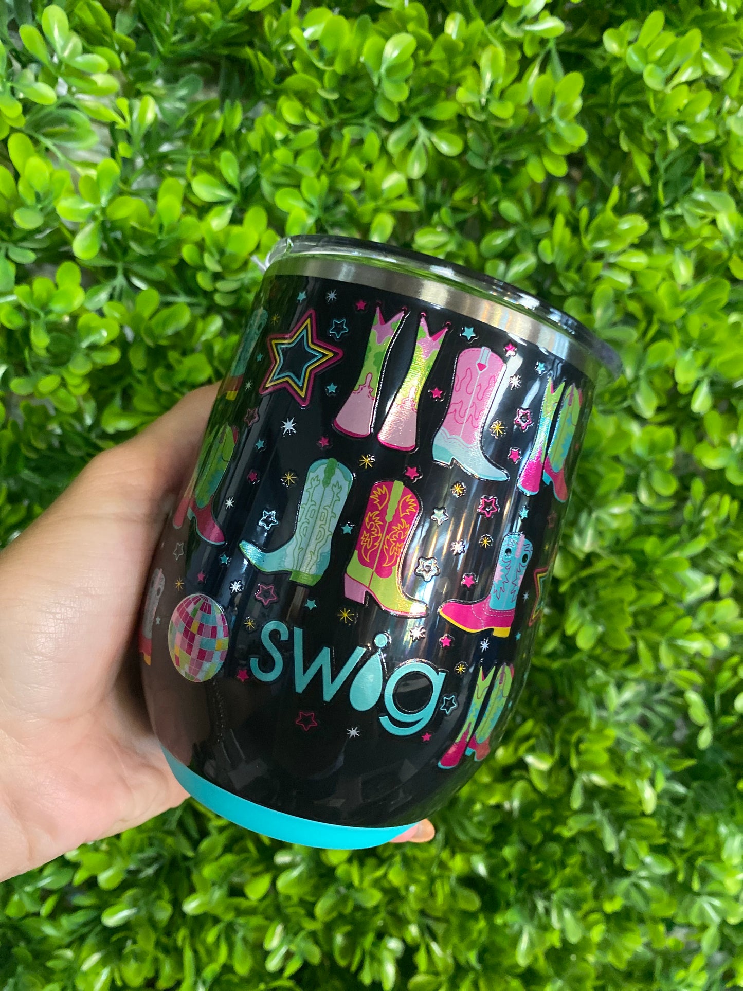 12oz Swig Disco Cowgirl