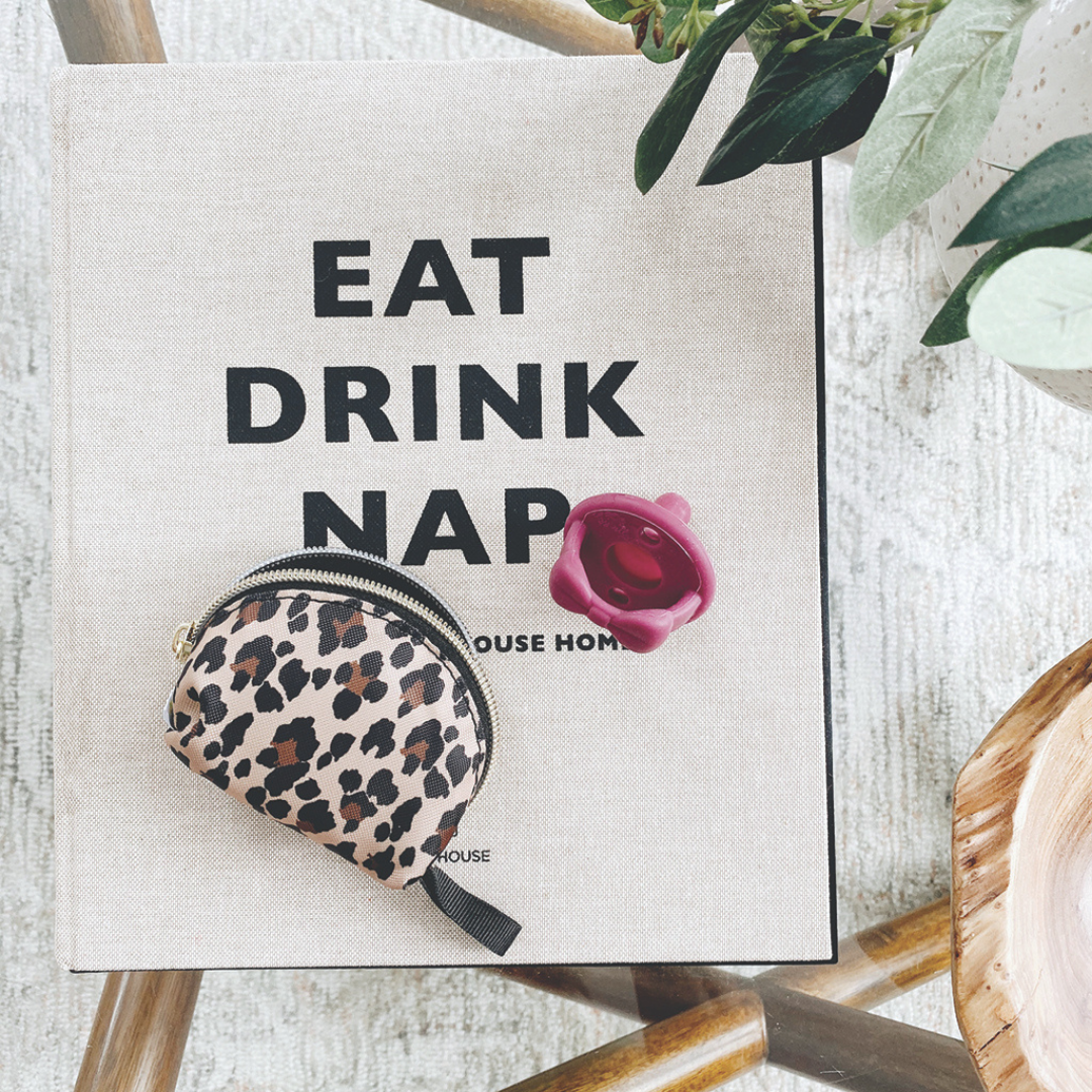 Everything Pouch for Pacifiers + More!: Terracotta Sunrise